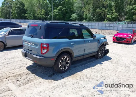 2021 Ford Bronco Sport Outer Banks from USA, damaged, VIN 3FMCR9C69MRB13468
